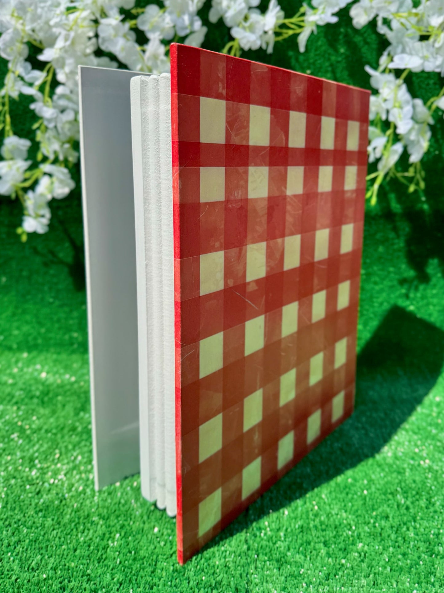 Romantik El Boyaması Ahşap Dekoratif Kitap Kutu