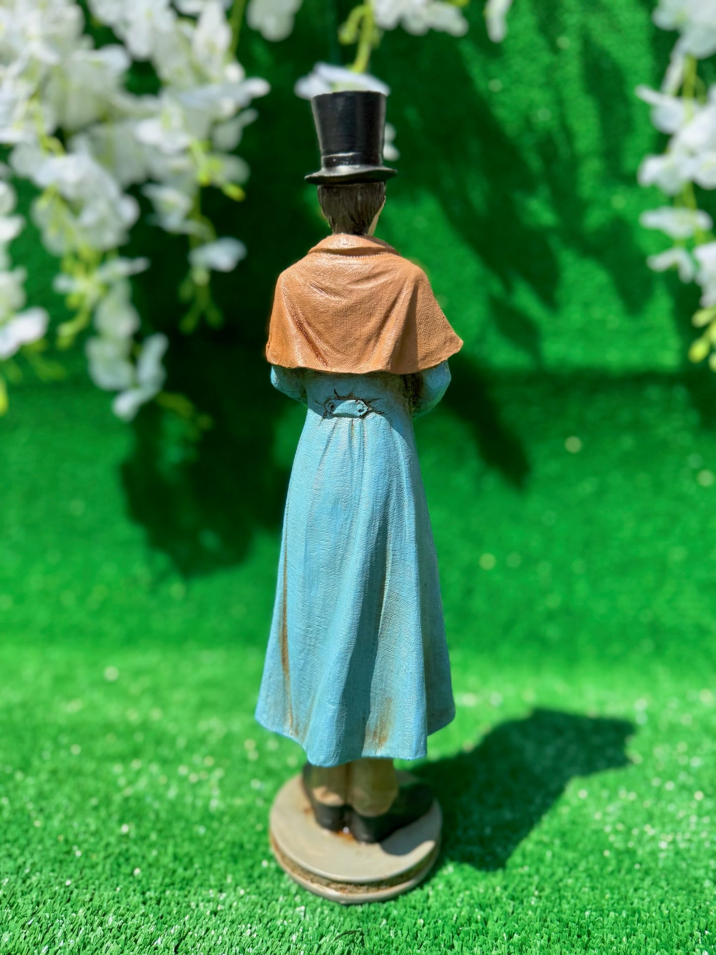 Victorian Dönemi Şarkıcıları El Boyaması Polyester Obje Seti (4 Parça)