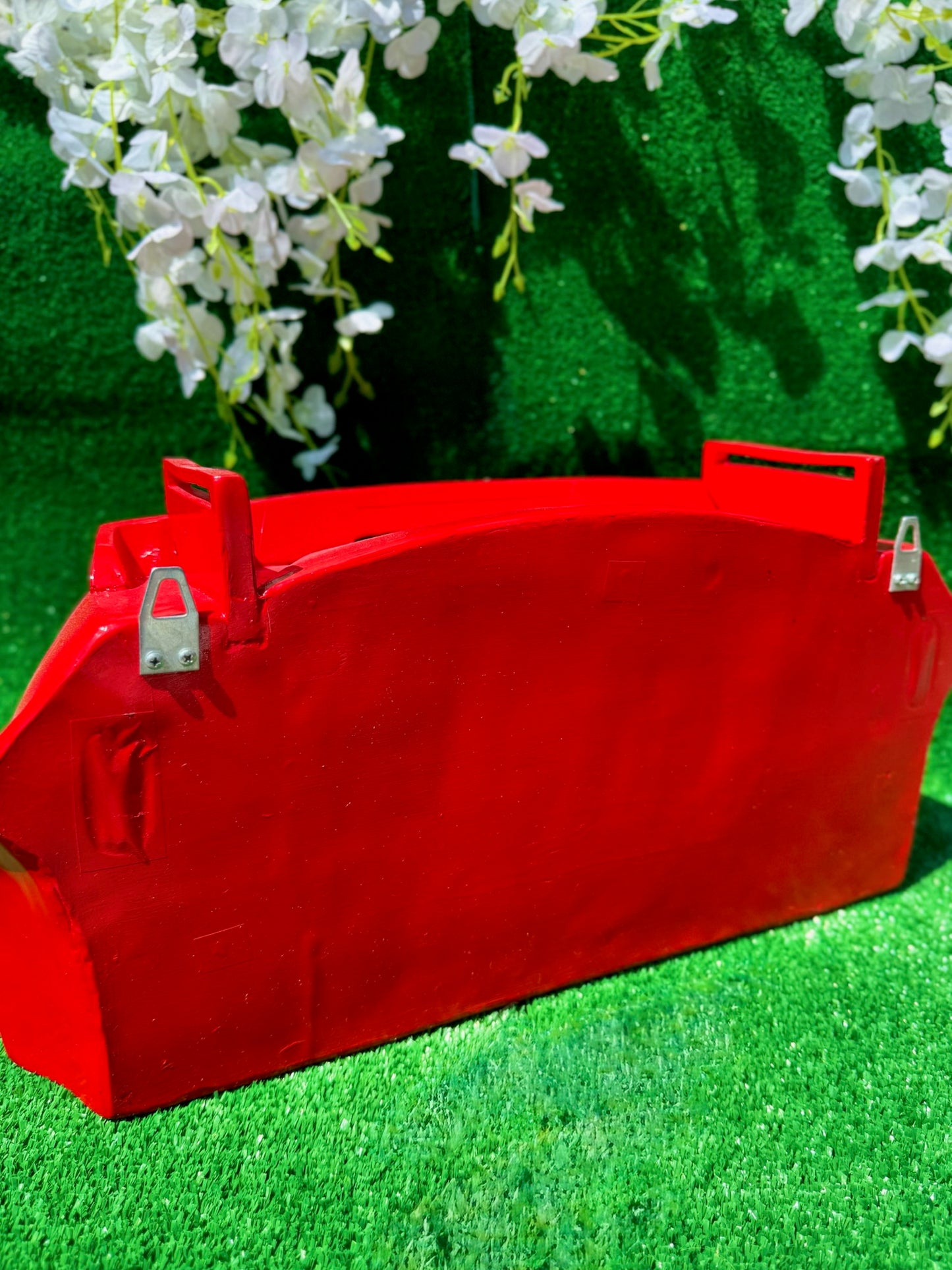 Kırmızı Corvette C7 Arka Tampon Duvar Dekoru
