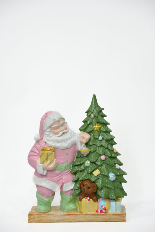 Çam Ağaçlı Noel Baba